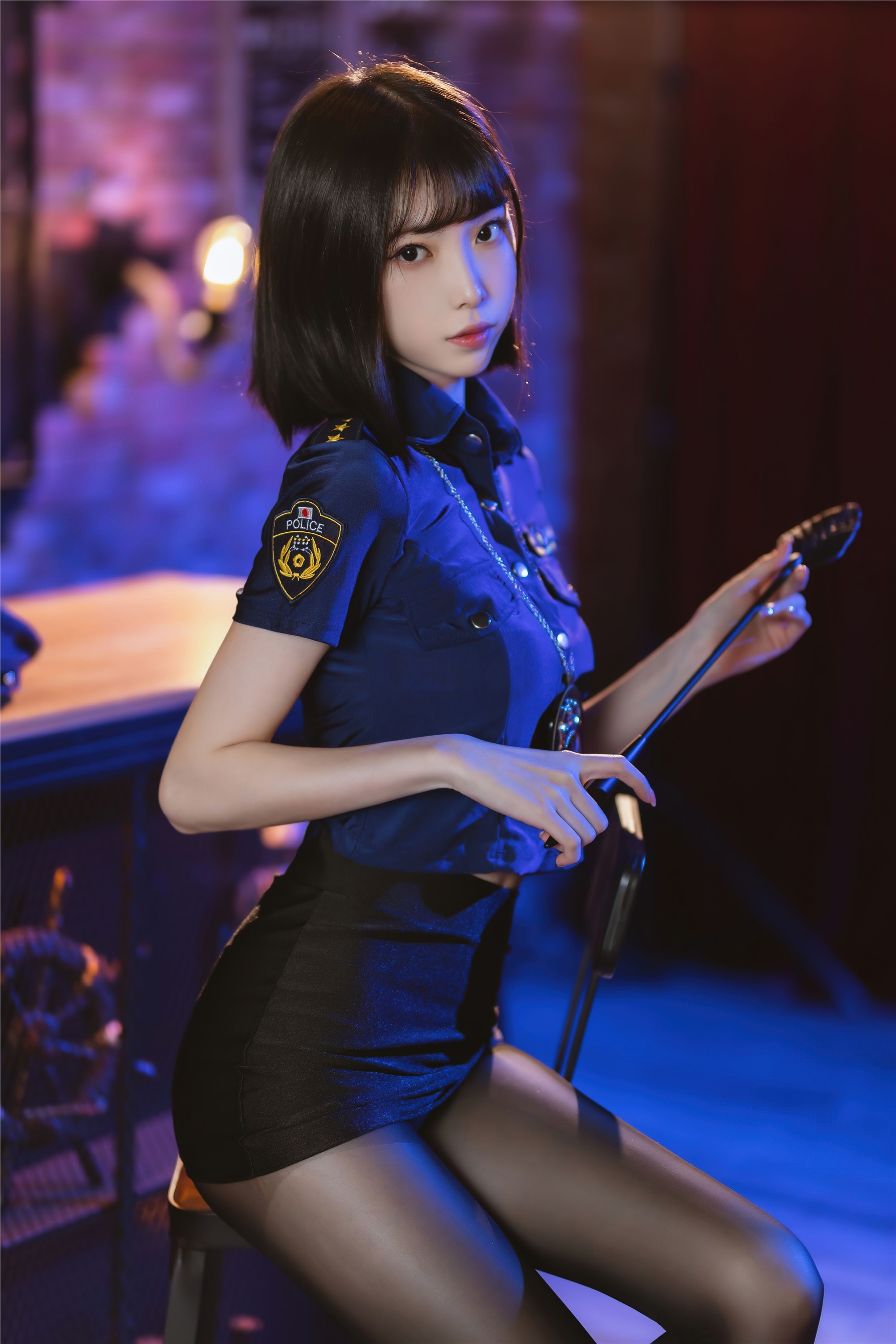 许岚LAN – NO.022 黑丝制服